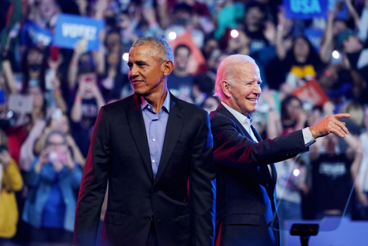 Joe Biden and Barack Obama Rally in Philadelphia