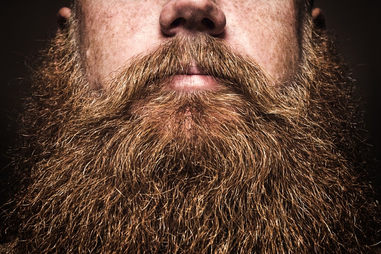 Big Bearded Man Portrait