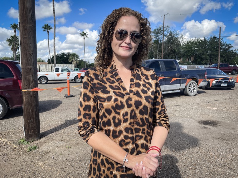 Aleyda Gonzalez said her vote was a vote for the protection of voting rights and she voted Democrat in Edinburg in the Rio Grande Valley of Texas. 