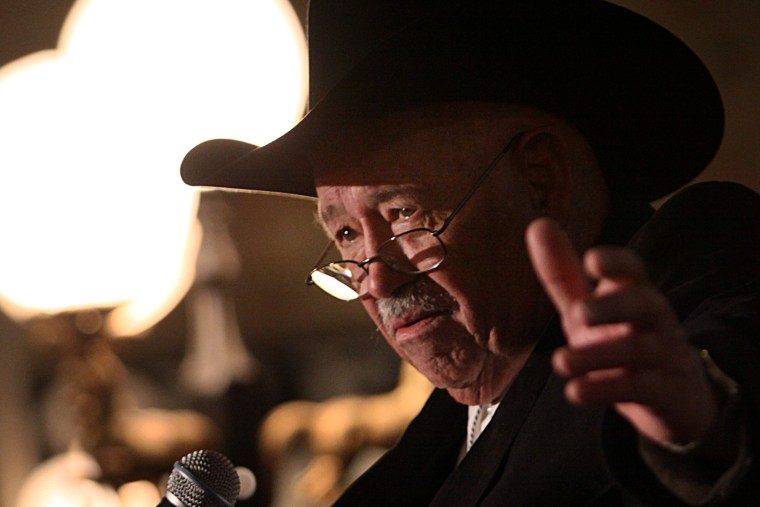 "Yellowstone" and "Tulsa King" actor Barry Corbin, 82, shown being honored at the 2009 Texas Cowboy Hall of Fame Induction Ceremony, feared he might have his voice and face dramatically altered from treatment for oral cancer.