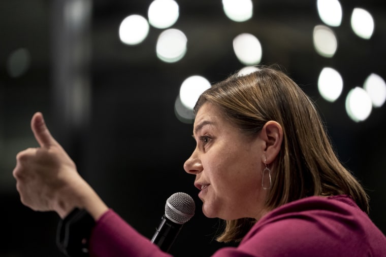 Image: Rep. Elissa Slotkin Holds Election Night Event In East Lansing