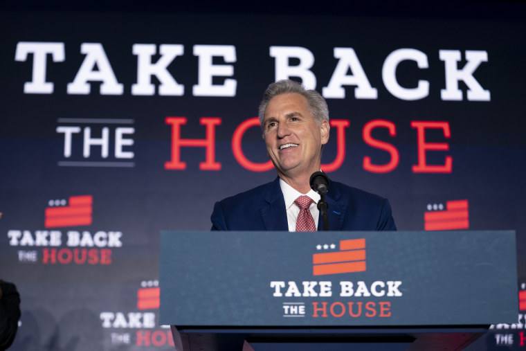 House Minority Leader Kevin McCarthy Holds Election Night Watch Party In Washington, DC