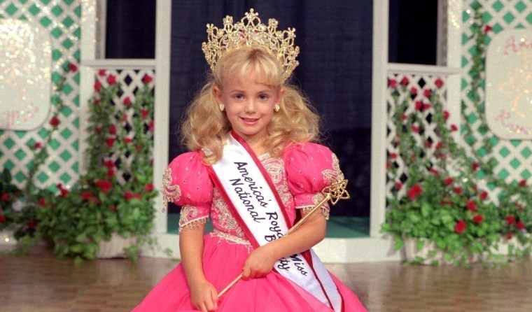 Jonbenet Ramsey at America's Royale Little Miss National Beauty contest, in Denver, Colo., on July 4, 1996.