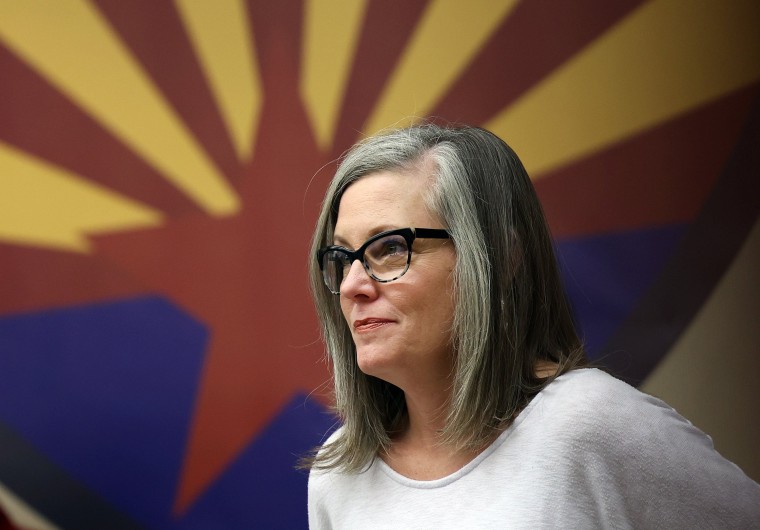 Katie Hobbs Holds A Get Out The Vote Rally In Phoenix