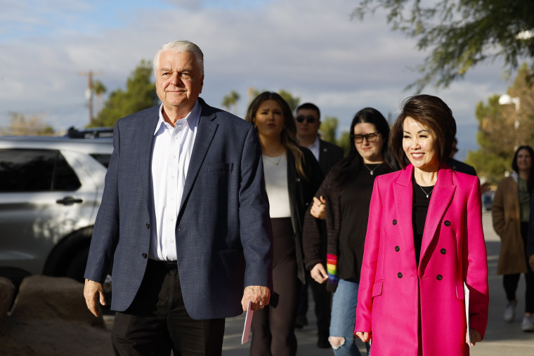 Image: Nevada Governor Sisolak Votes In Midterm Election