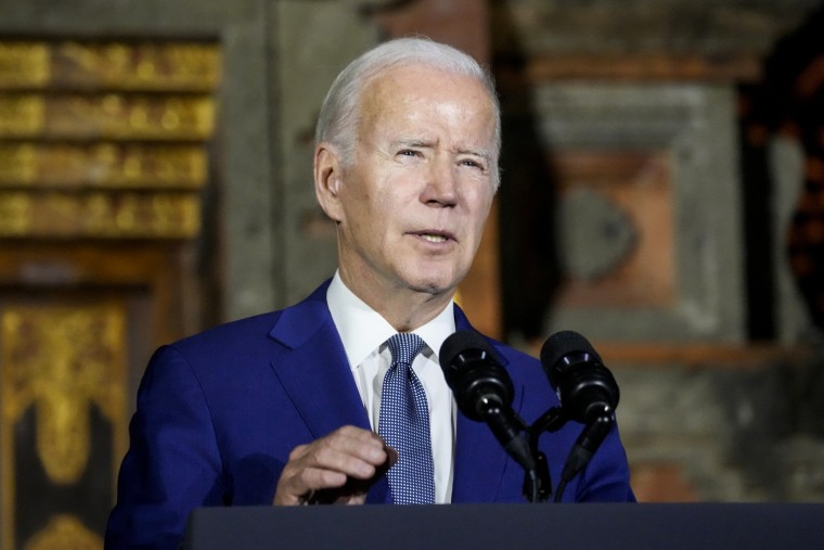 President Joe Biden in Bali, Indonesia, on Nov. 14, 2022.