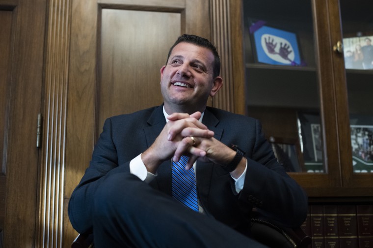 David Valadao, during an interview in Washington, on Oct. 20, 2021.