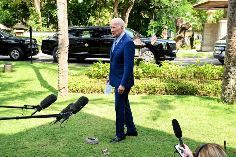 Biden remarks on Russia and Ukraine from Indonesia on Nov. 16, 2022.