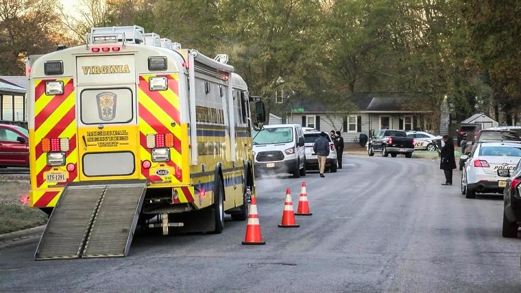 An investigation is underway after four people, including children, were found shot to death inside a Chesterfield home Friday morning.