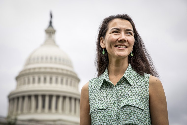 Mary Peltola, D-Alaska, at the U.S. Capitol on Monday, Sept. 12, 2022.