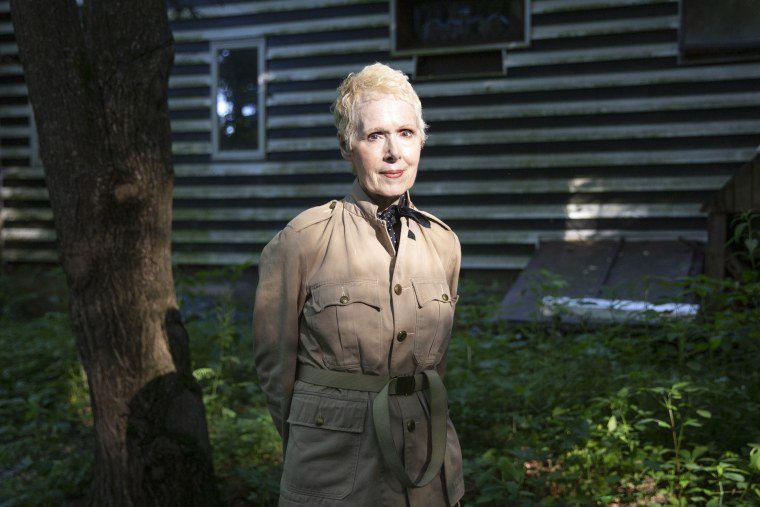 NEW YORK - JUNE 21, 2019: E. Jean Carroll at her home in New York state.