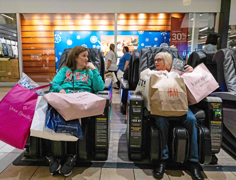 Black Friday shoppers at the Opry Mills Mall