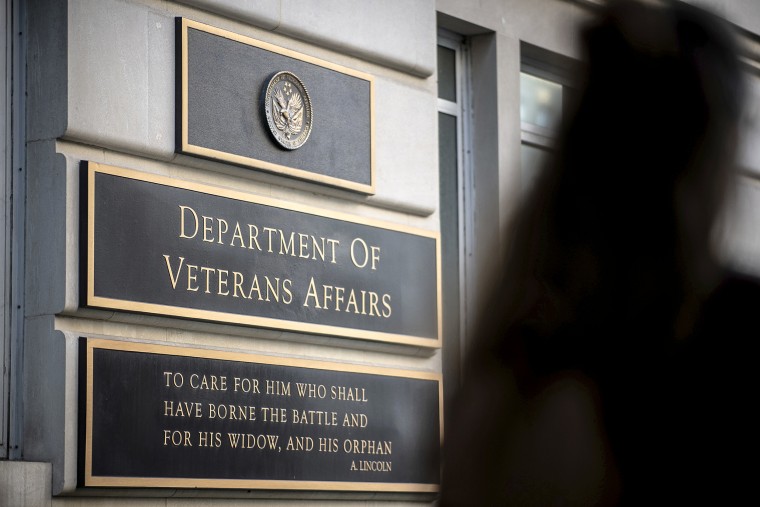 The Department of Veterans Affairs in Washington, D.C., on Aug. 14, 2019.