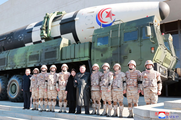 North Korea inter-continental ballistic missile. 