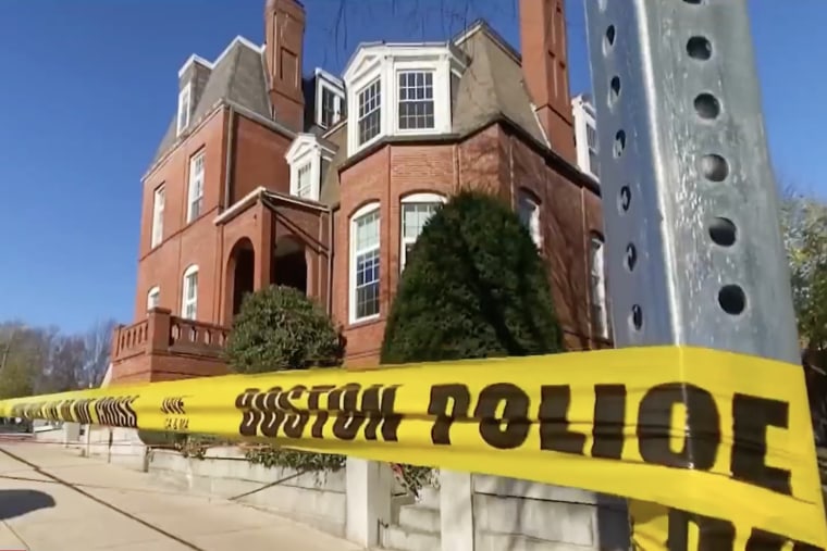 Police say the remains of four infants were found in a South Boston apartment.