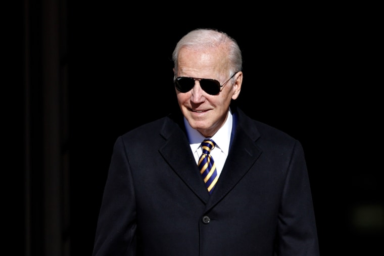 Joe Biden on the South Lawn of the White House, on Nov. 21, 2022. 