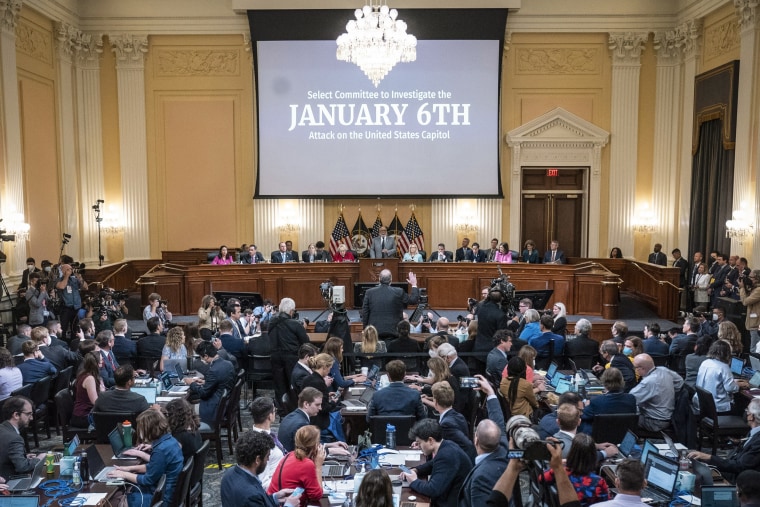 A House Select Committee to Investigate the January 6th Attack on the Capitol hearing