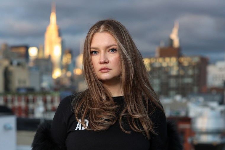 Anna Delvey Poses For A Portrait In Her Home