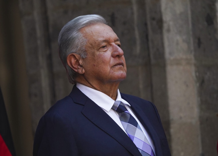 El presidente mexicano, Andrés Manuel López Obrador, en Ciudad de México, el 20 de septiembre de 2022.