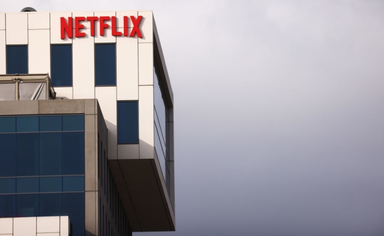 Sede de Netflix en Los Ángeles, California, el 7 de octubre de 2021.