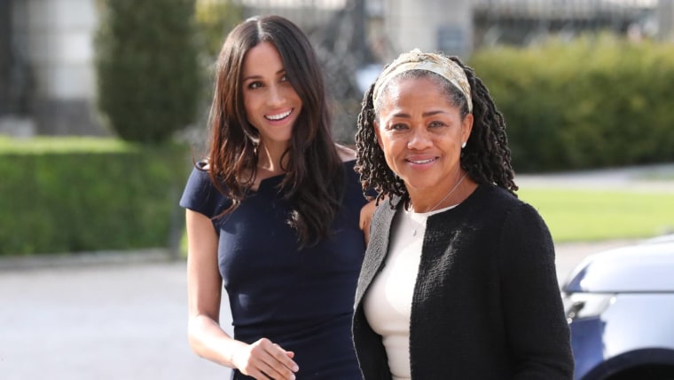 Meghan Markle y Doria Ragland en Berkshire en 2018