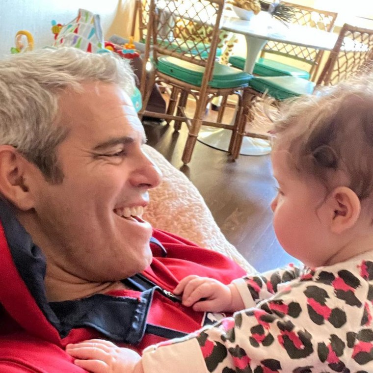 Andy Cohen, host of "Watch What Happens Live" loves styling his 6-month-old daughter Lucy's hair.