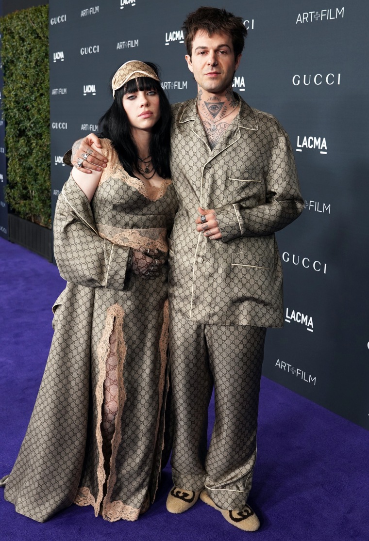 Billie Eilish and Jesse Rutherford at the LACMA Art+Film Gala