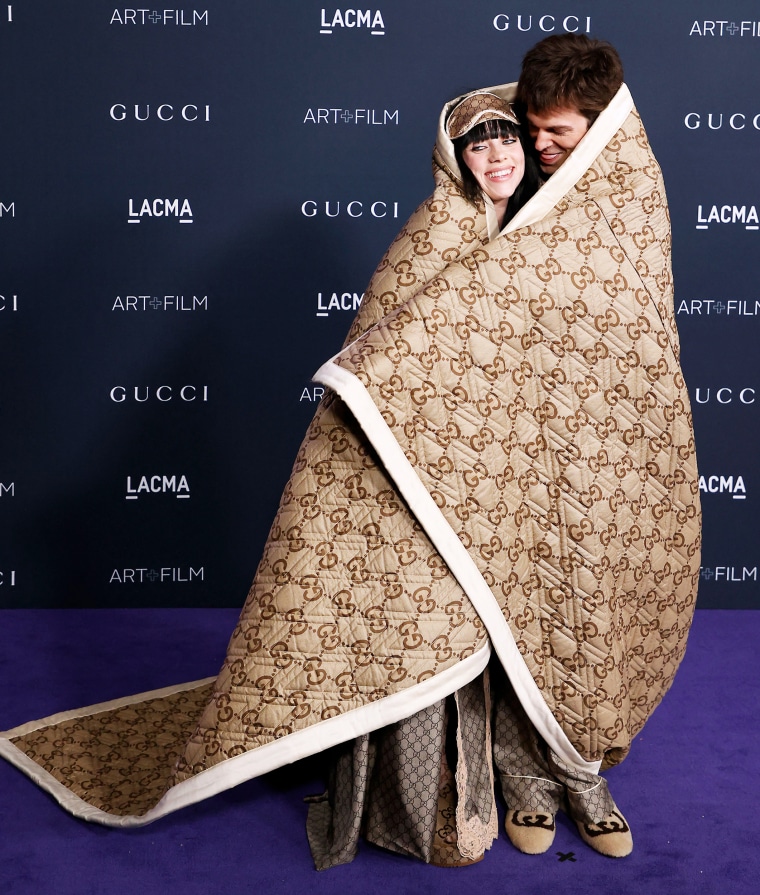 Billie Eilish and Jesse Rutherford at the LACMA Art+Film Gala