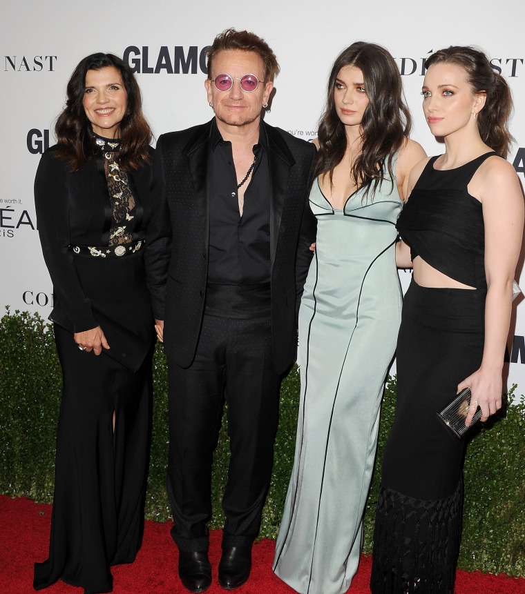 Bono and family