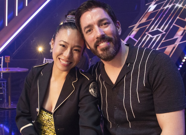 Linda Phan and Drew Scott on Dancing with The Stars.