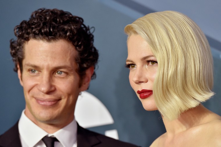 Thomas Kail and Michelle Williams 