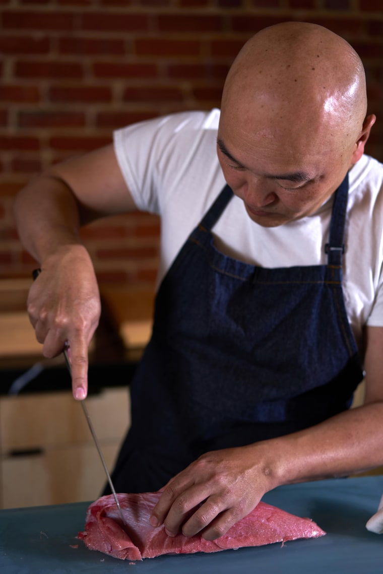 Dallas sushi chef learned how to sign the menu for deaf patrons