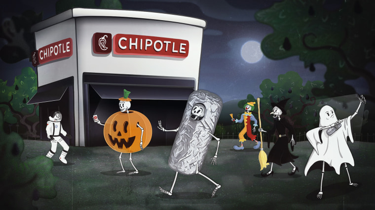 Chipotle’s longest-running tradition, Boorito, returned as an in-person event at U.S. restaurants on October 31.