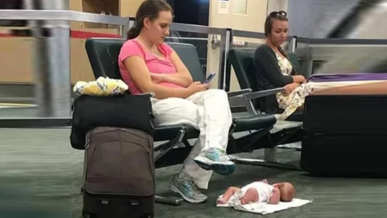 La imagen fue tomada en 2016 y se hizo viral en las redes sociales.