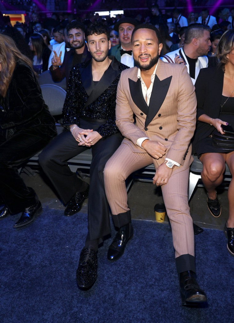 John Legend Performs At 2022 Latin Grammys With Sebastián Yatra