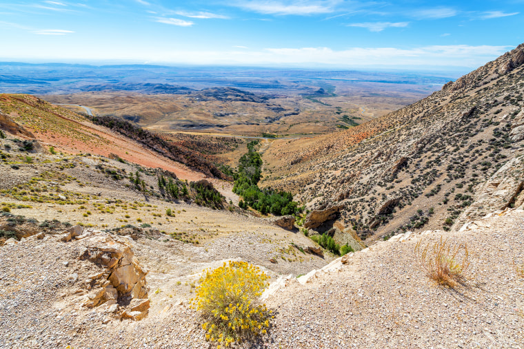 Landscape in the Bighorn Mountains