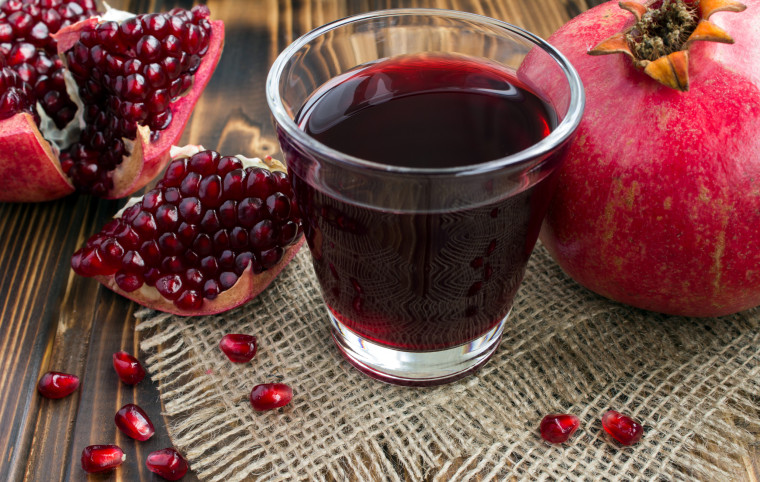 Pomegranate juice.