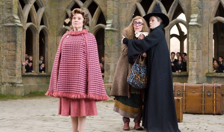 Imelda Staunton, Emma Thompson and Maggie Smith in Harry Potter and the Order of the Phoenix, 2007.