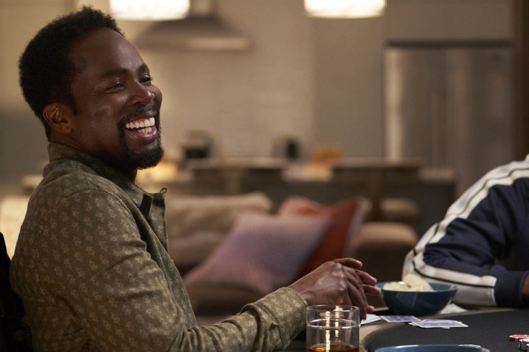 THE BEST MAN: THE FINAL CHAPTERS -- "Brown Girl Dreaming" Episode 103 -- Pictured: Harold Perrineau as Murch -- (Photo by: Clifton Prescod/Peacock)