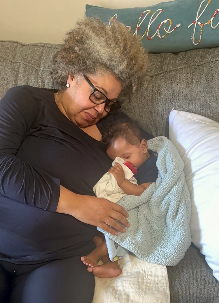 Yvelisse Boucher felt afraid to undergo open heart surgery. But the thought of a brand new grandson — her first — helped her be brave and face it.