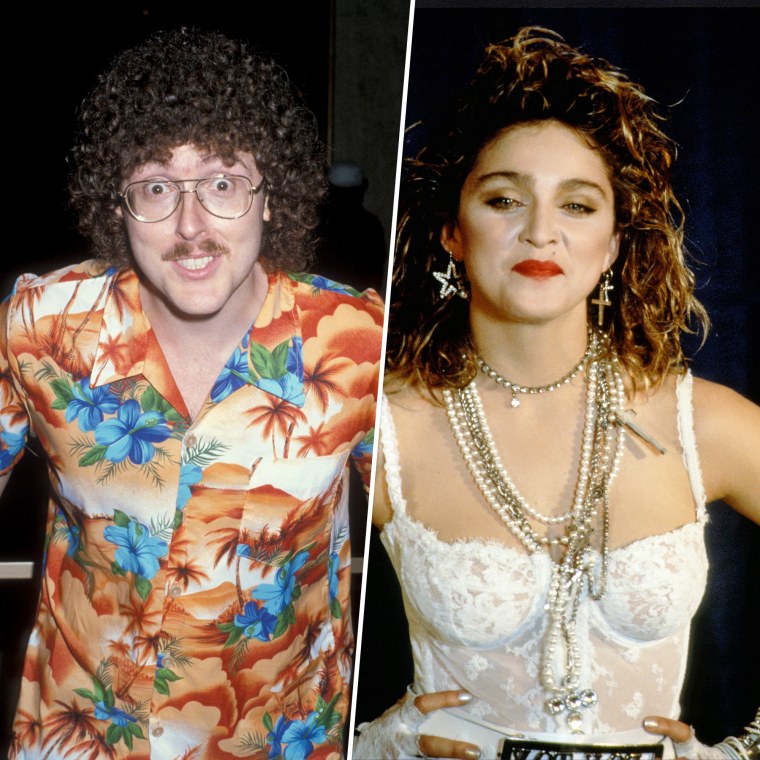 "Weird Al" Yankovic clarified that he and Madonna have met only once in real life, and no, they did not make out.