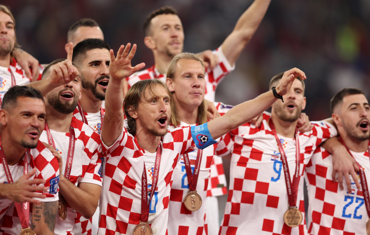 World Cup 2022 in Qatar - Croatia clinch third place with hard