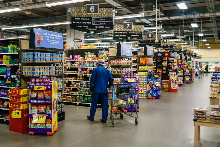 A Kroger supermarket on Oct. 14, 2022, in Atlanta.