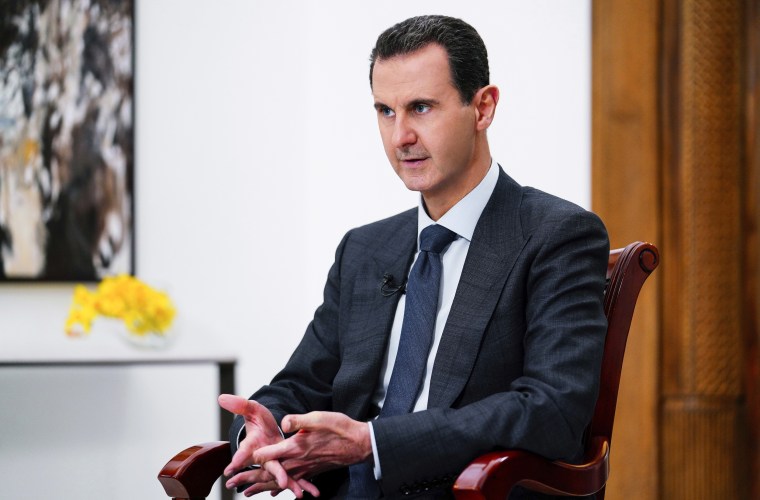 Syrian President Bashar Assad in Damascus on Nov. 9, 2019.