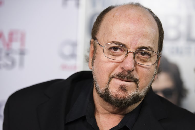 FILE - In this Nov. 10, 2014, file photo, James Toback arrives at the 2014 AFI Fest "The Gambler" in Los Angeles. Beverly Hills police say they're investigating complaints against film mogul Harvey Weinstein and writer-director Toback, who've been the subjects of sexual harassment allegations. The Police Department acknowledged Tuesday night, Oct. 31, 2017, that it's received multiple complaints against the two men.