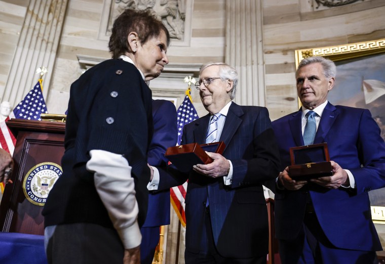 Image: Congressional Gold Medal Ceremony Held To Honor Capitol Police