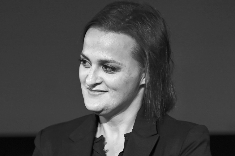 Elisabeth Finch during a panel discussion in 2019.