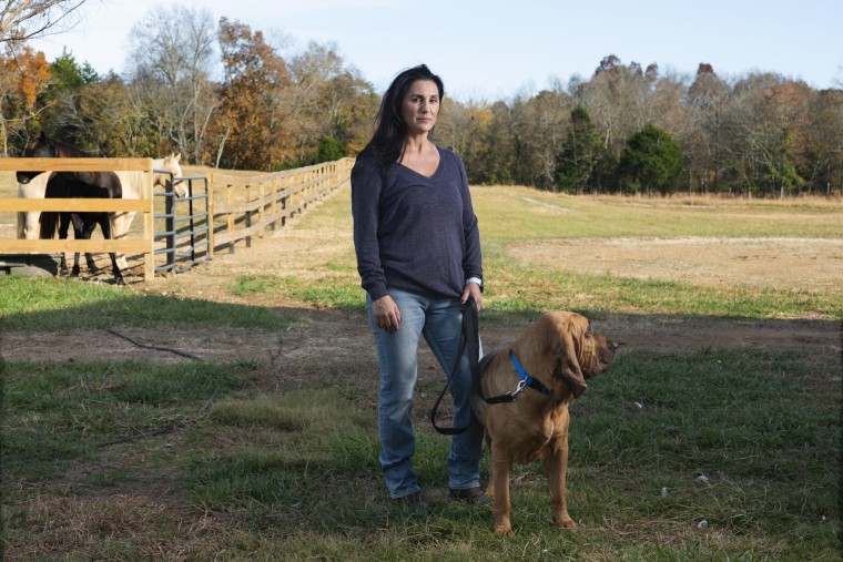 Former LAPD officer Karolin Clarke settled her case against for $1.6 million and was able to keep her bloodhound Gemma.