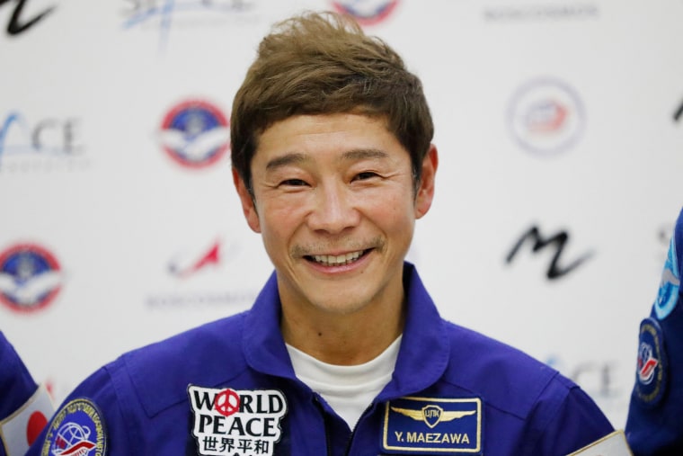 Japanese billionaire Yusaku Maezawa has bought every seat on a private SpaceX flight around the moon that could take place as early as next year. 