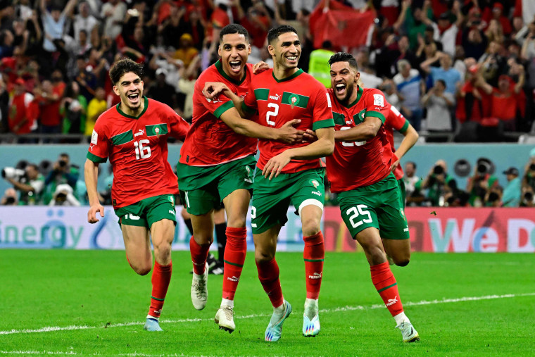 World Cup 2022: Morocco celebrates victory over Spain with